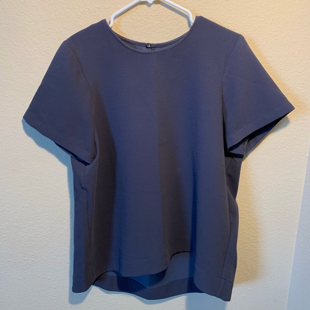 Madewell Grey Tailored Tee